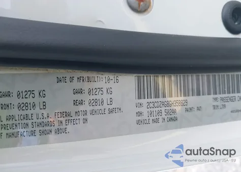 2016 Dodge Challenger Sxt from USA, damaged, VIN 2C3CDZAG8GH358829